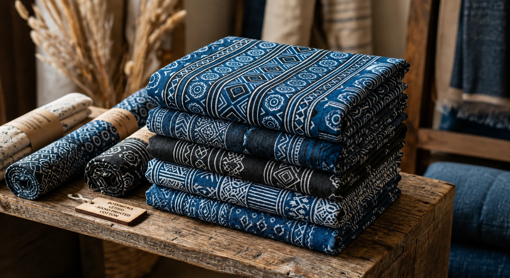 African wax print fabric for Botswana import from India