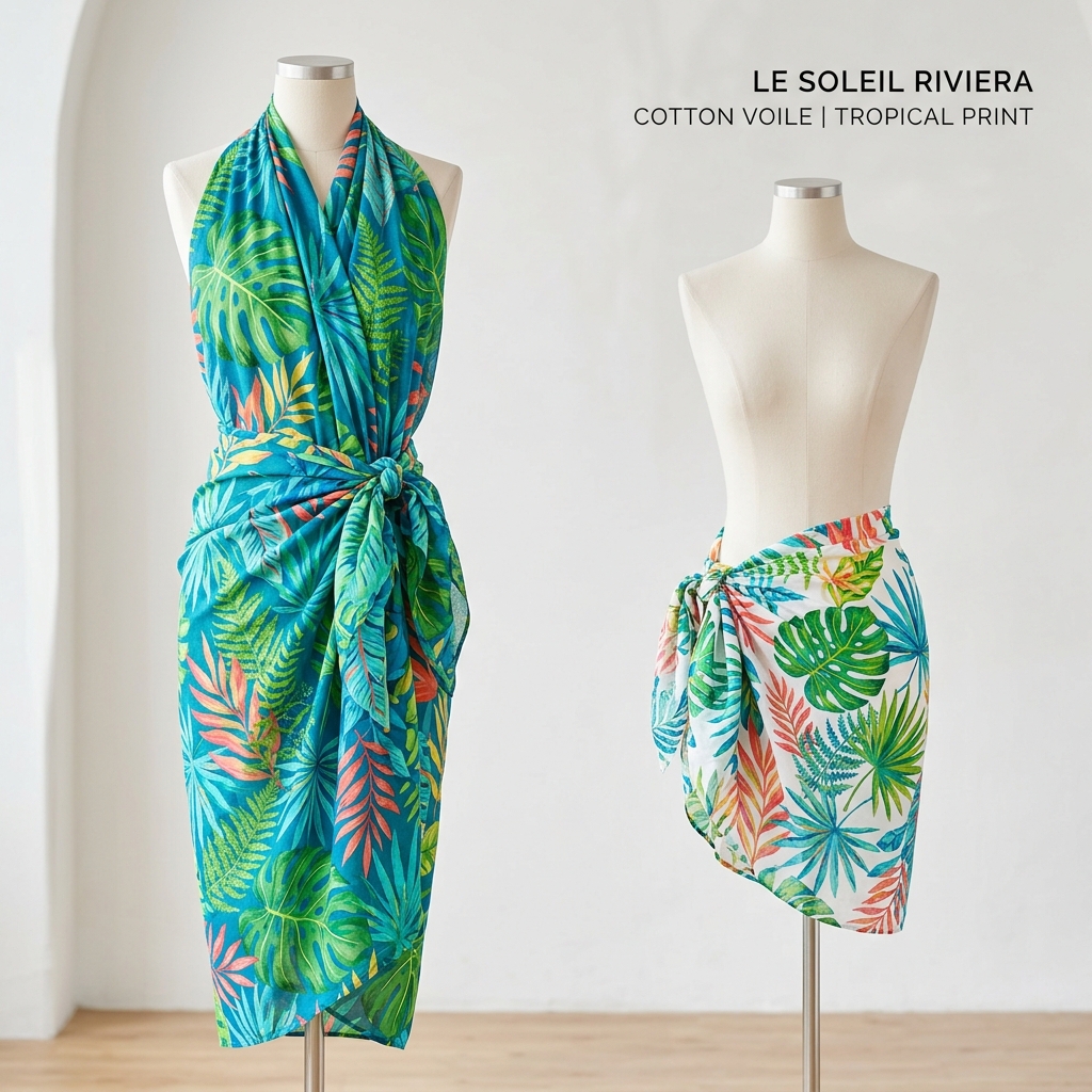 Sarong & Beachwear Fabric Import Guide for France