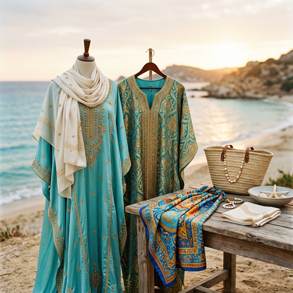 Kaftan Hijab Sarong Scarf wholesale exporter India Surat