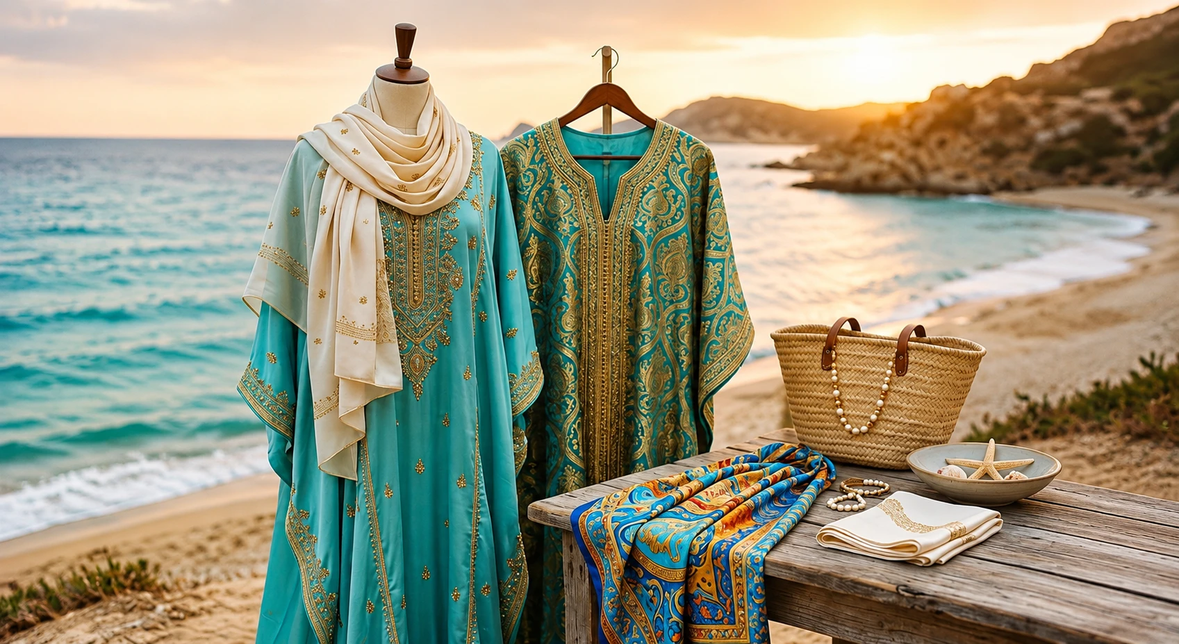Kaftan Hijab Sarong Scarf wholesale exporter India Surat