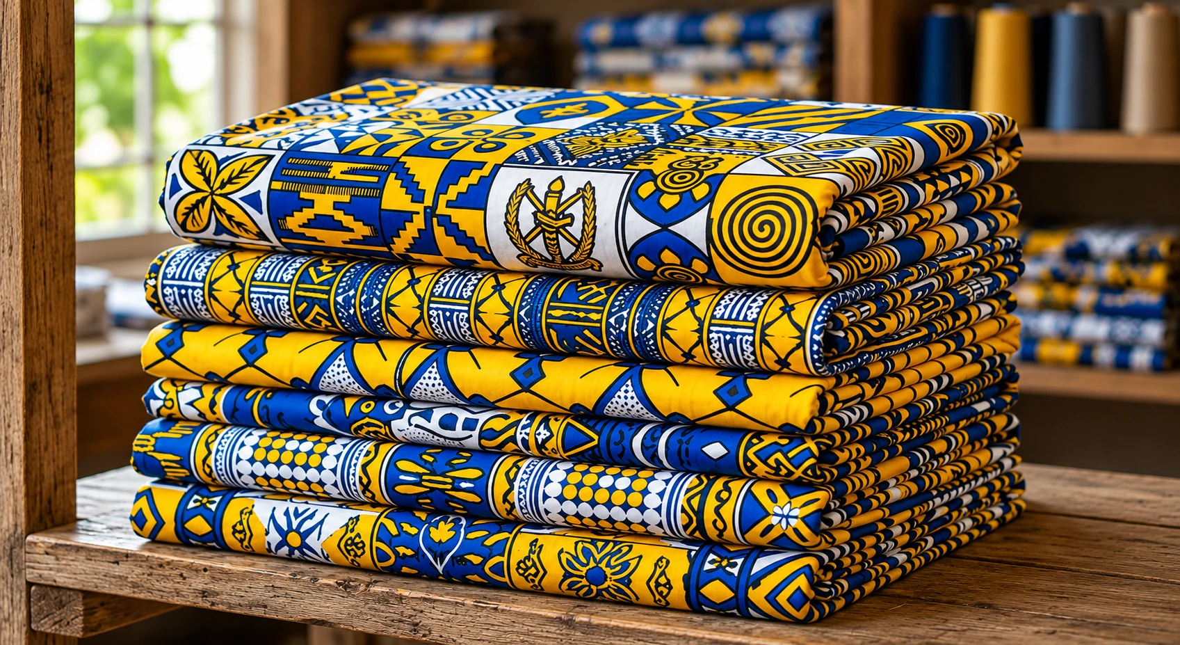 African wax print pagne fabric for Togo import from India Lome