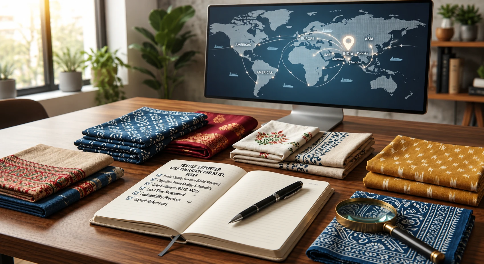 How to Choose a Fabric Exporter from India: A Buyer's Checklist
